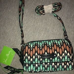 Vera Bradley Patterned Crossbody/Wristlet